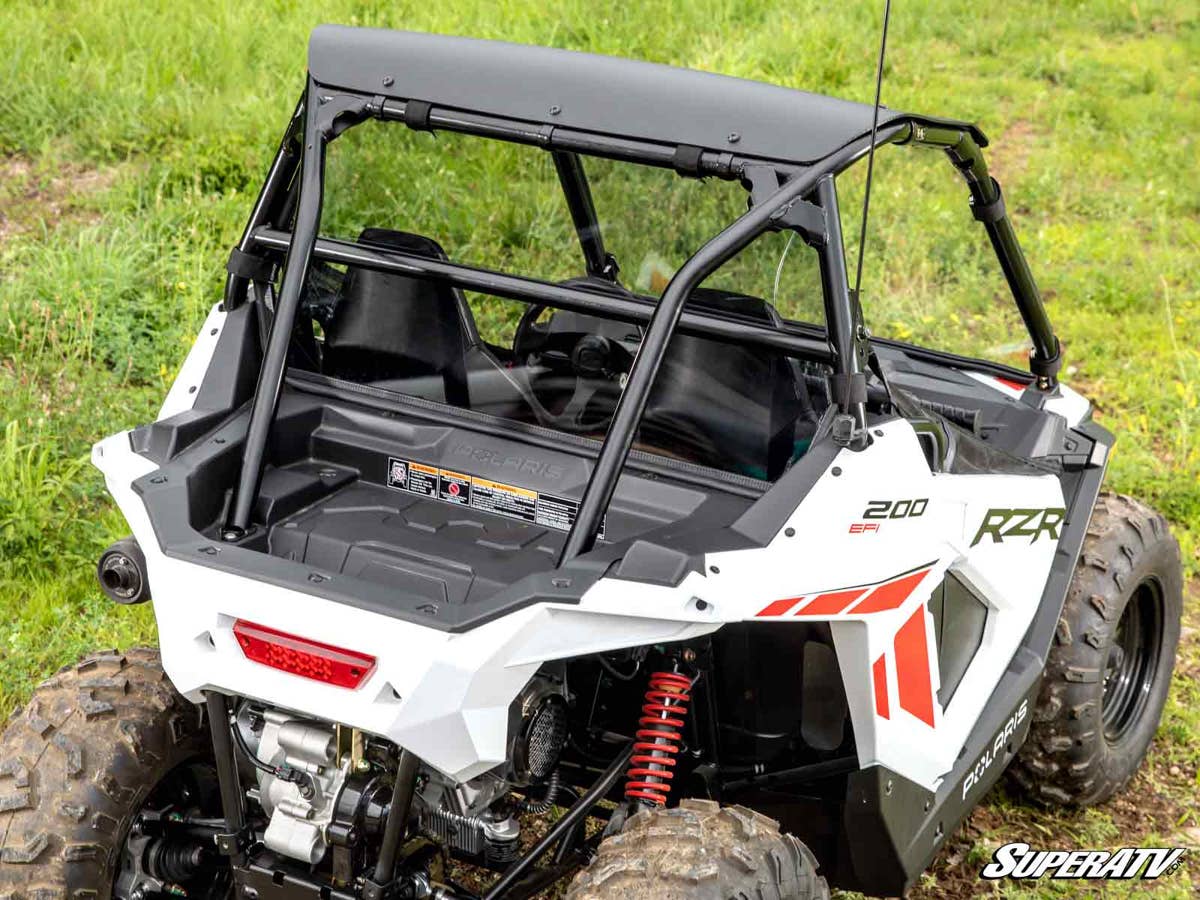 SuperATV Polaris RZR 200 Rear Windshield