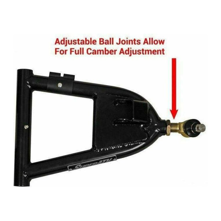 Photo of Polaris RZR 4 800 High Clearance Front A-Arms by SuperATV - Premium A-Arms & Control Arms for UTVs / Side by Sides