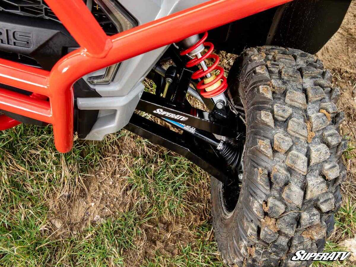 SuperATV Polaris RZR 4 900 2” Forward Offset Boxed A-Arms