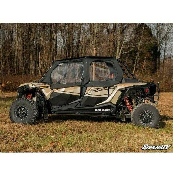Photo of Polaris RZR 4 900 (2015-2018) Primal Soft Cab Enclosure Upper Doors by SuperATV - Premium Doors for UTVs / Side by Sides