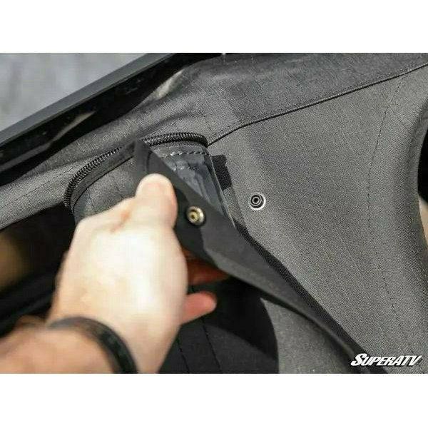Photo of Polaris RZR 4 900 (2015-2018) Primal Soft Cab Enclosure Upper Doors by SuperATV - Premium Doors for UTVs / Side by Sides