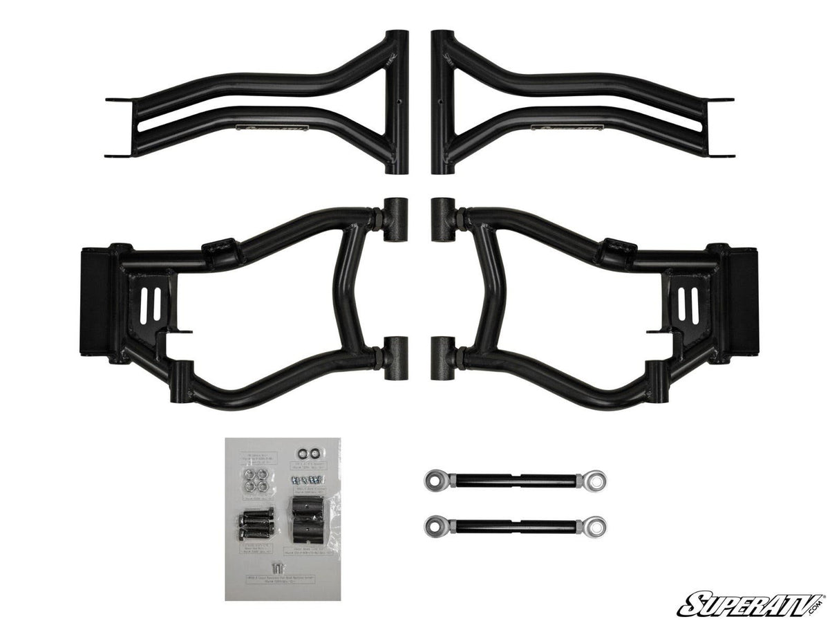 SuperATV Polaris RZR 800 4 High Clearance 1.5" Rear Offset A-Arms