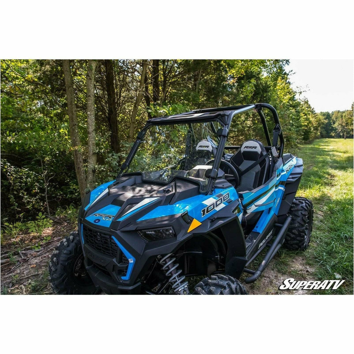 Polaris RZR XP Turbo Scratch Resistant Full Windshield