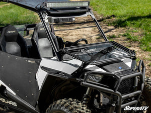 SuperATV Polaris RZR 900 Flip Down Glass Windshield