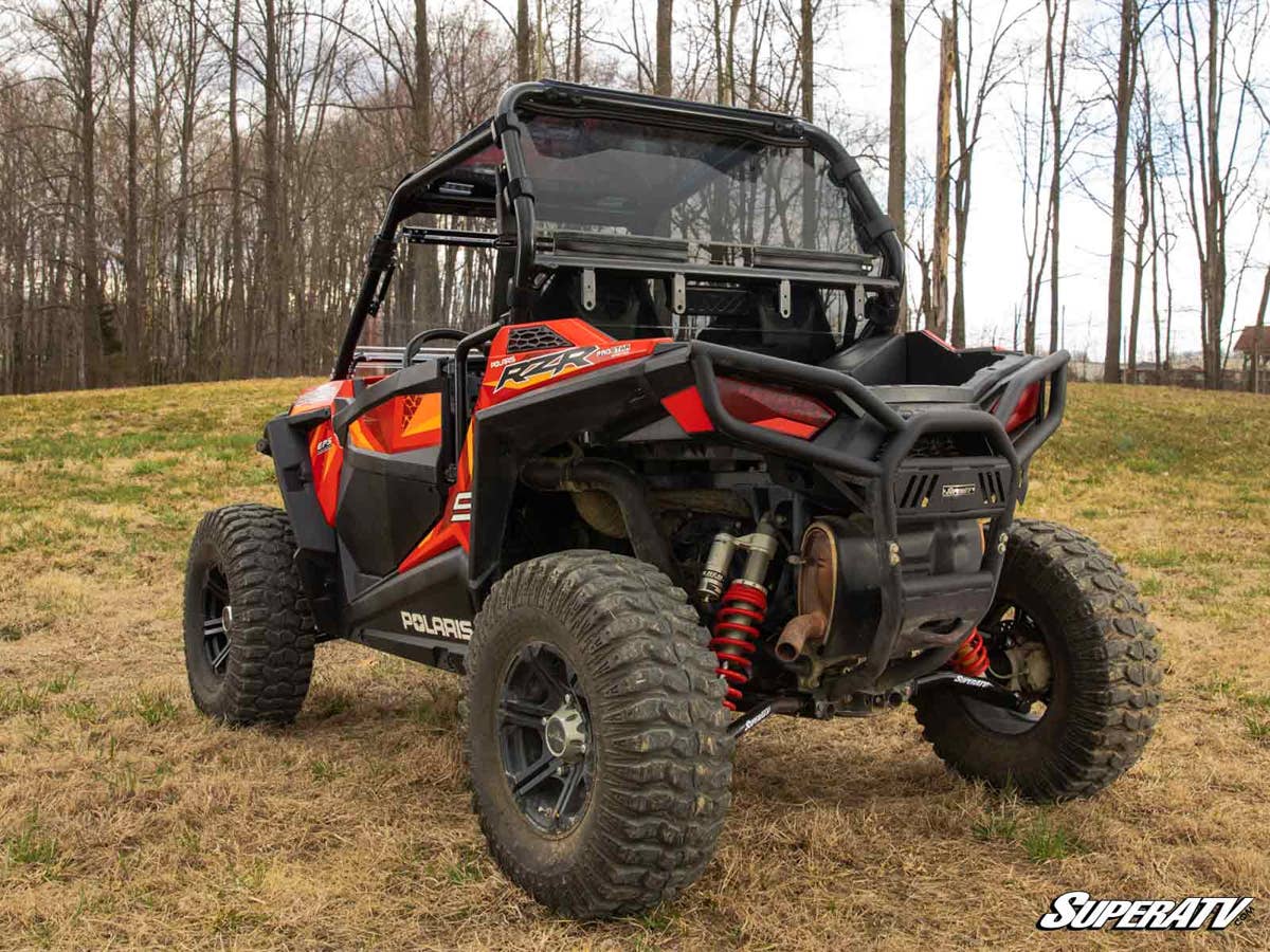 SuperATV Polaris RZR 900 Rear Vented Windshield