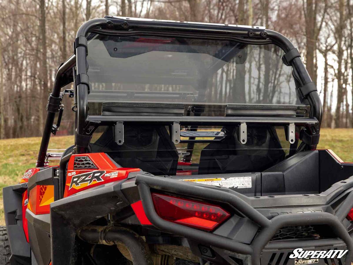 SuperATV Polaris RZR 900 Rear Vented Windshield