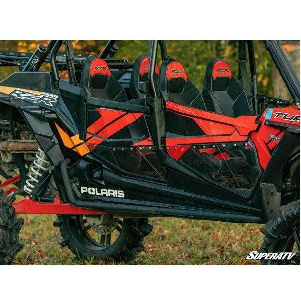 Photo of Polaris RZR S 900 Clear Lower Doors by SuperATV - Premium Doors for UTVs / Side by Sides