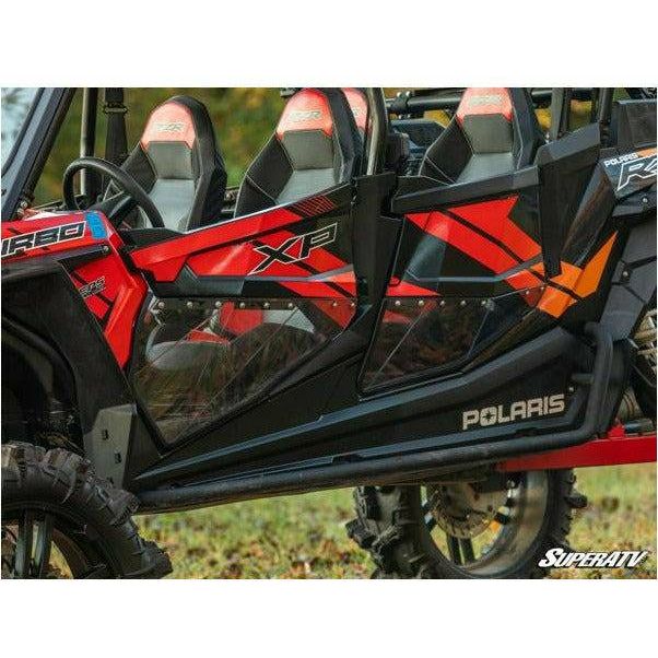 Photo of Polaris RZR S 900 Clear Lower Doors by SuperATV - Premium Doors for UTVs / Side by Sides