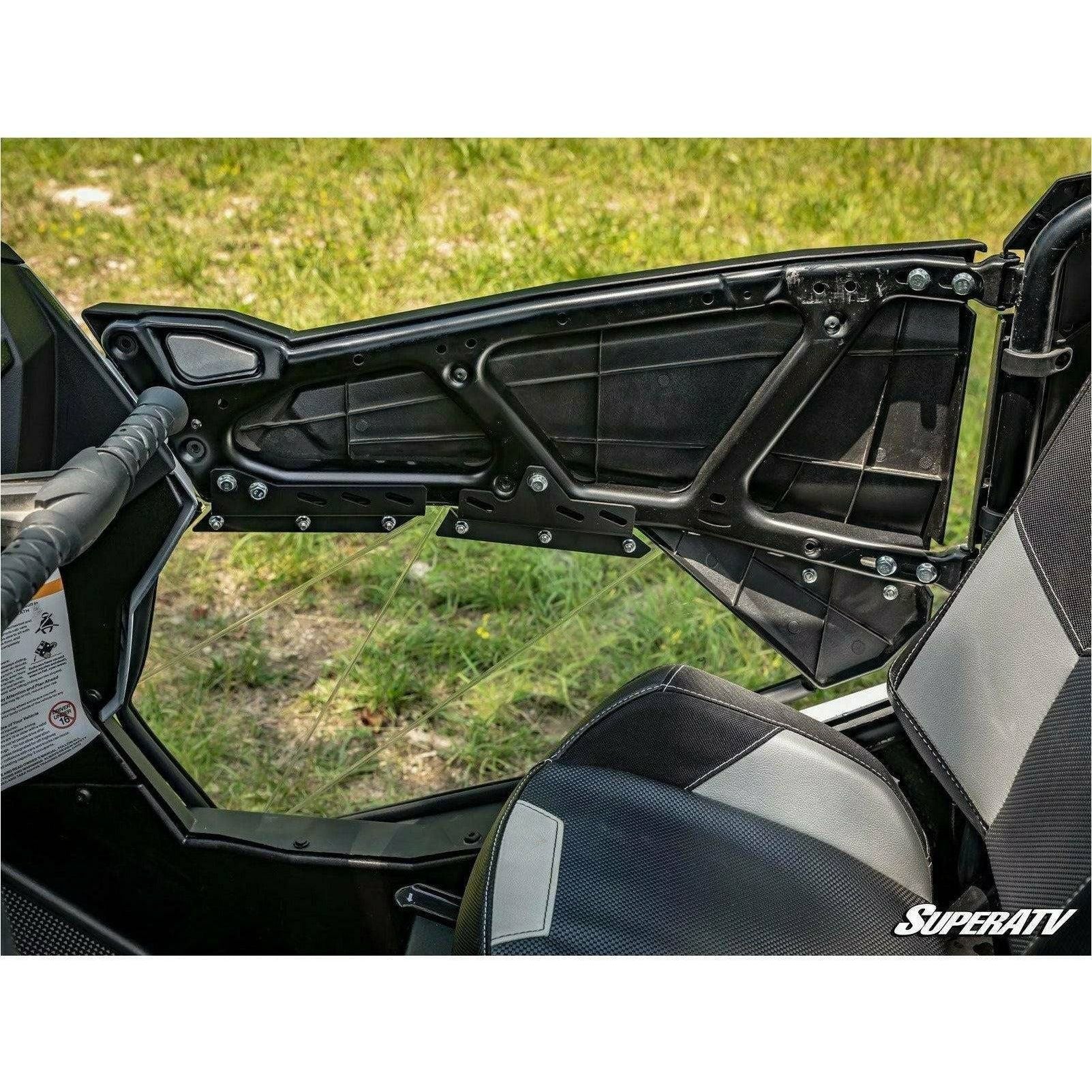 Photo of Polaris RZR S 900 Clear Lower Doors by SuperATV - Premium Doors for UTVs / Side by Sides