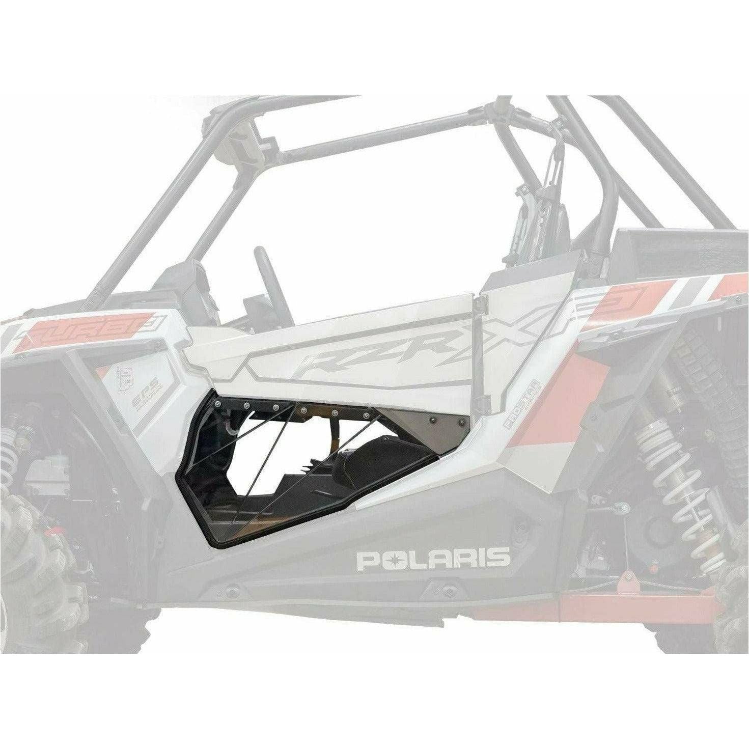 Photo of Polaris RZR S 900 Clear Lower Doors by SuperATV - Premium Doors for UTVs / Side by Sides
