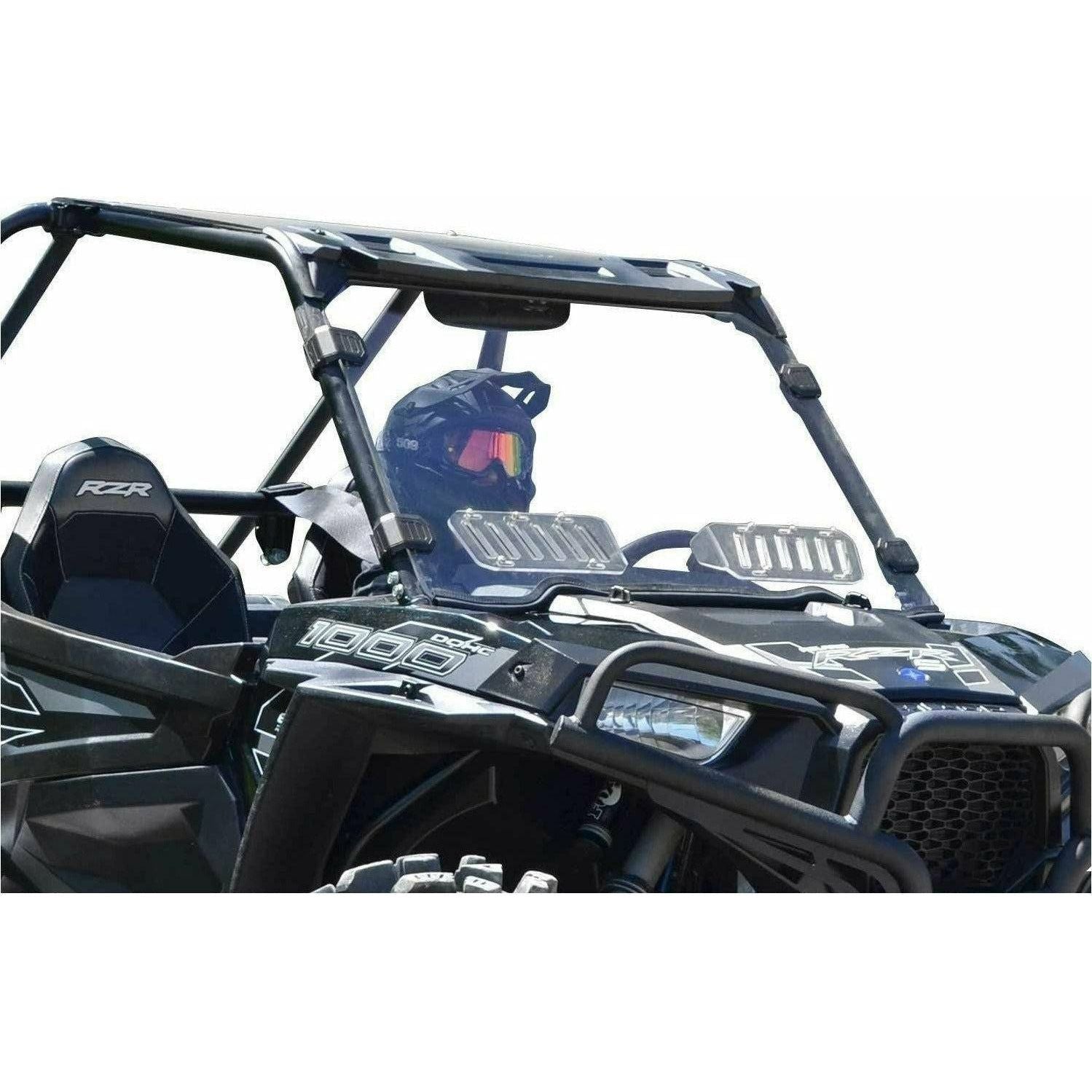 Photo of Polaris RZR 900 Scratch Resistant Vented Full Windshield by SuperATV - Premium Windshields for UTVs / Side by Sides