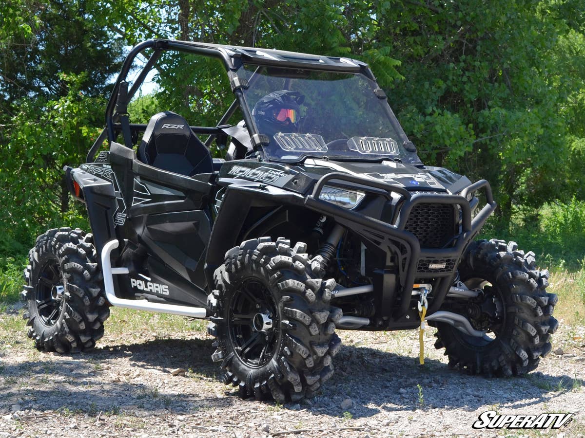 SuperATV Polaris RZR 900 Scratch Resistant Vented Full Windshield