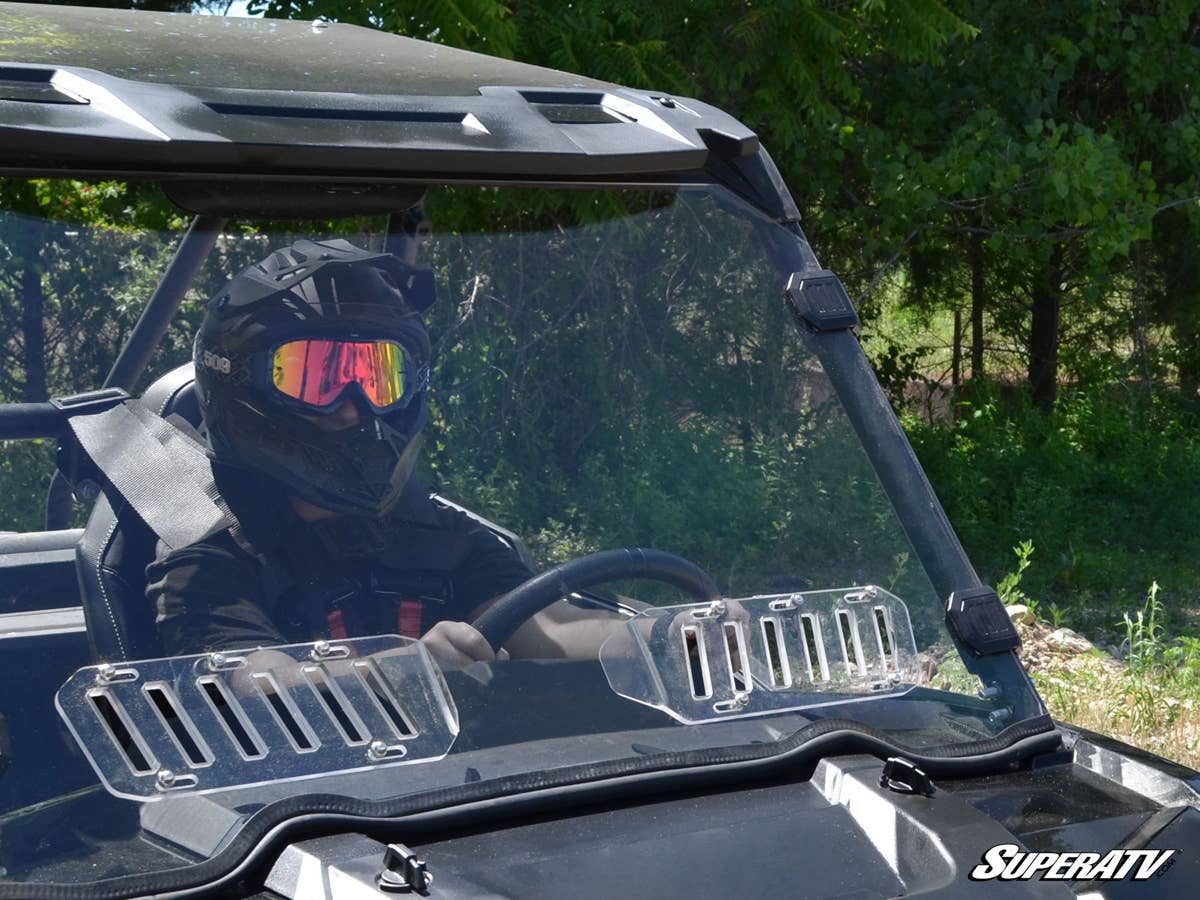 SuperATV Polaris RZR 900 Scratch Resistant Vented Full Windshield