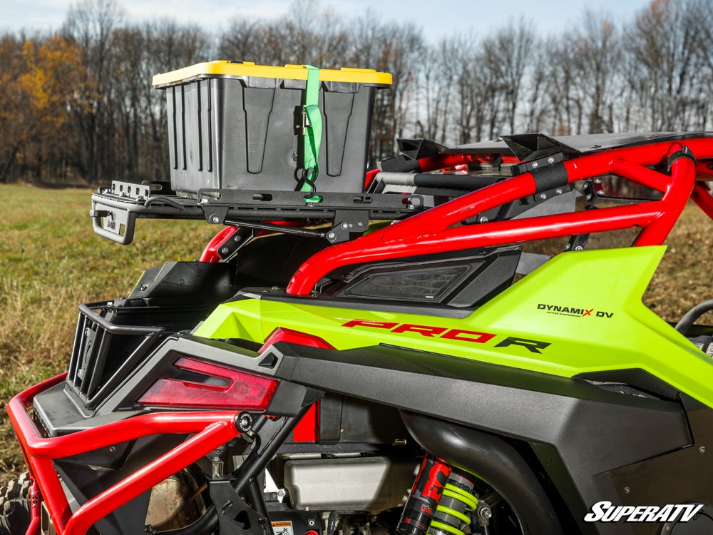 SuperATV Polaris RZR Pro R Cargo Rack Alpha