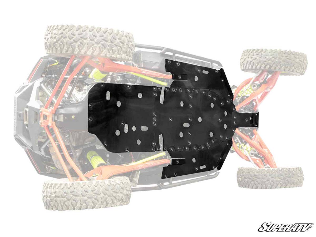 SuperATV Polaris RZR Pro R Full Skid Plate