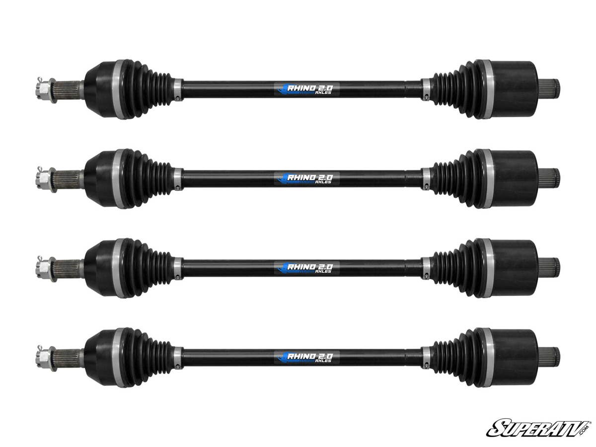 SuperATV Polaris RZR Pro R Heavy Duty Axles - Rhino 2.0