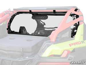 SuperATV Polaris RZR Pro R Rear Vented Windshield