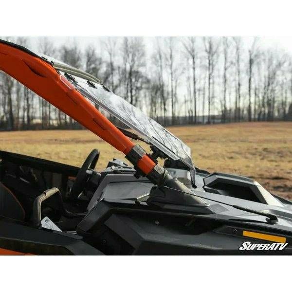 Photo of Polaris RZR Pro R Scratch Resistant Flip Windshield by SuperATV - Premium Windshields for UTVs / Side by Sides