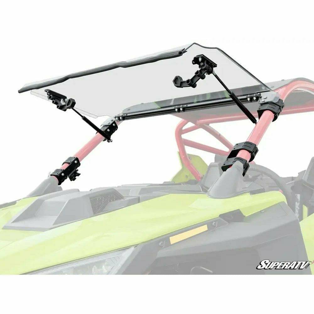 Photo of Polaris RZR Pro R Scratch Resistant Flip Windshield by SuperATV - Premium Windshields for UTVs / Side by Sides