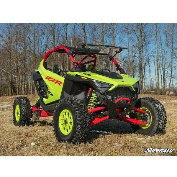 Photo of Polaris RZR Pro R Scratch Resistant Flip Windshield by SuperATV - Premium Windshields for UTVs / Side by Sides