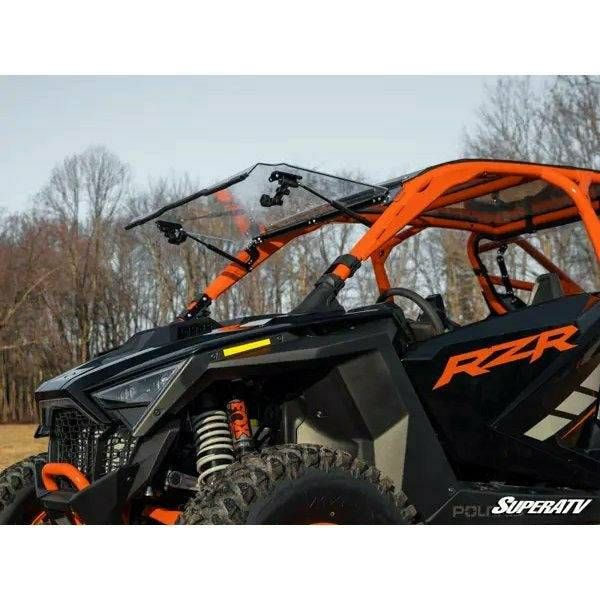 Photo of Polaris RZR Pro R Scratch Resistant Flip Windshield by SuperATV - Premium Windshields for UTVs / Side by Sides