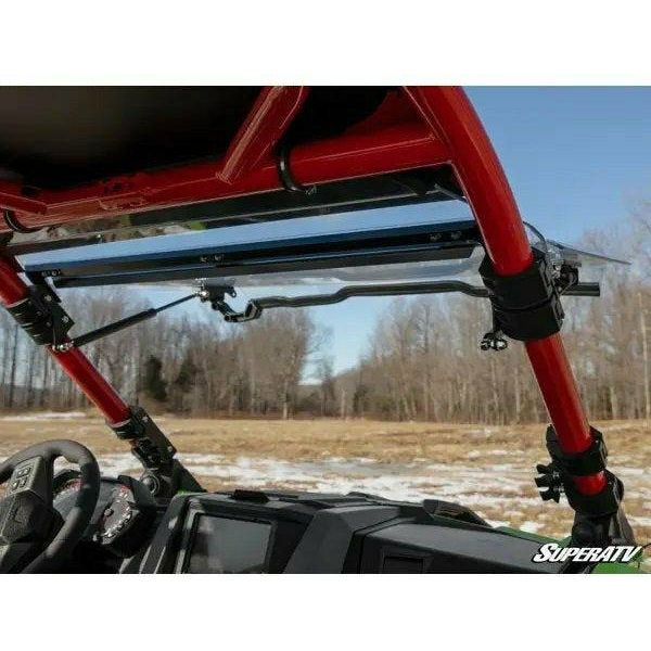 Photo of Polaris RZR Pro R Scratch Resistant Flip Windshield by SuperATV - Premium Windshields for UTVs / Side by Sides