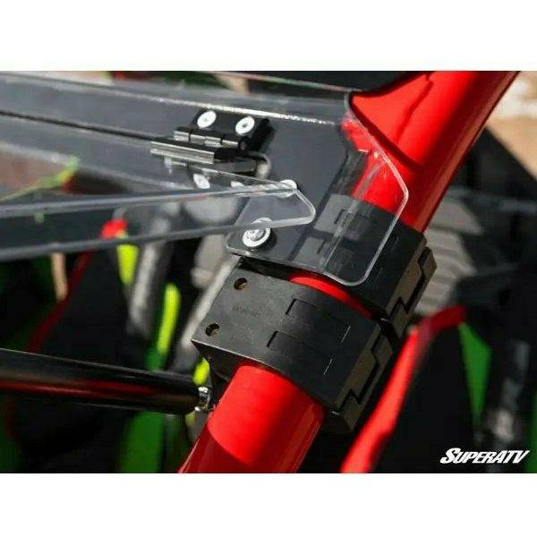 Photo of Polaris RZR Pro R Scratch Resistant Flip Windshield by SuperATV - Premium Windshields for UTVs / Side by Sides