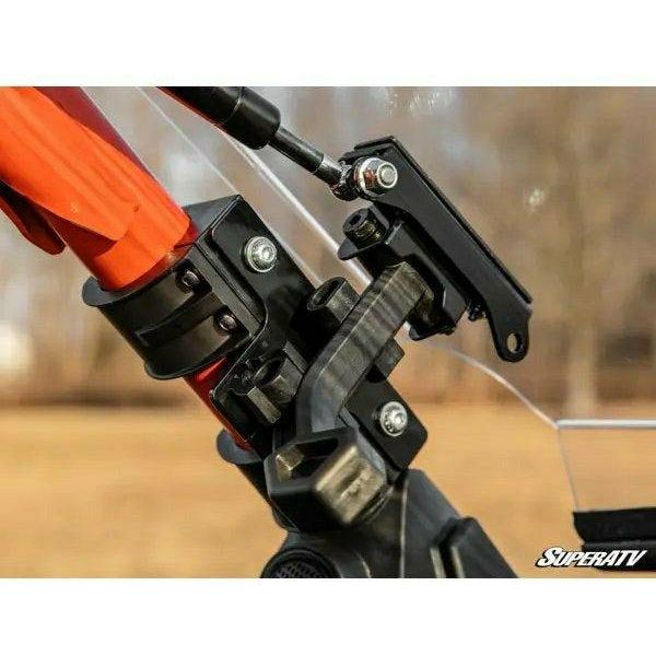 Photo of Polaris RZR Pro R Scratch Resistant Flip Windshield by SuperATV - Premium Windshields for UTVs / Side by Sides