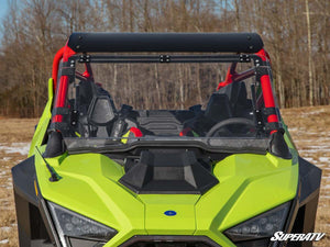 SuperATV Polaris RZR PRO R Scratch-Resistant Flip Windshield