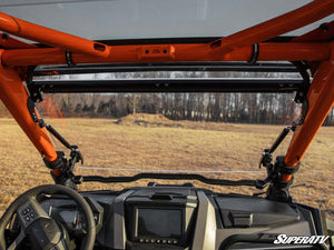 SuperATV Polaris RZR PRO R Scratch-Resistant Flip Windshield