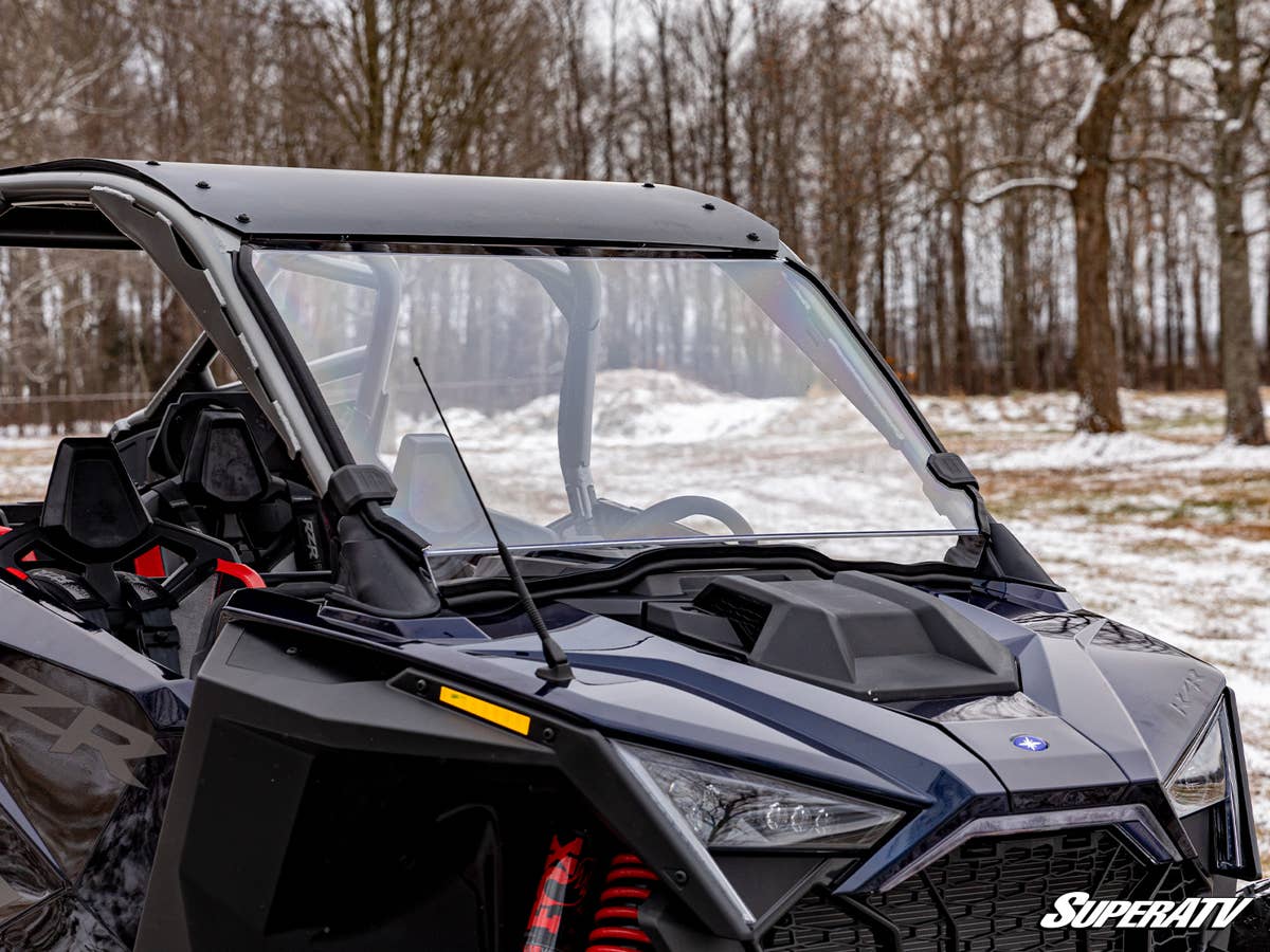 SuperATV Polaris RZR Pro R Scratch-Resistant Full Windshield