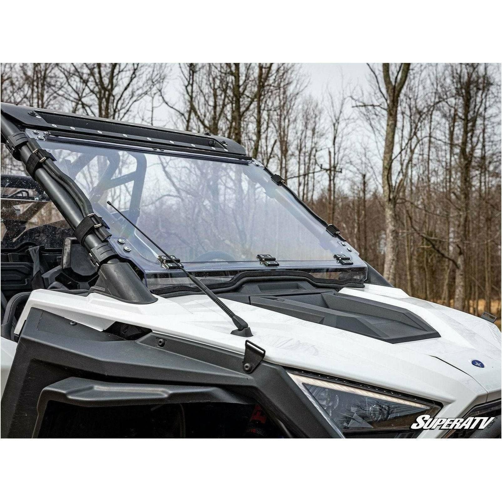 Photo of Polaris RZR Pro XP Scratch Resistant Flip Down Windshield by SuperATV - Premium Windshields for UTVs / Side by Sides