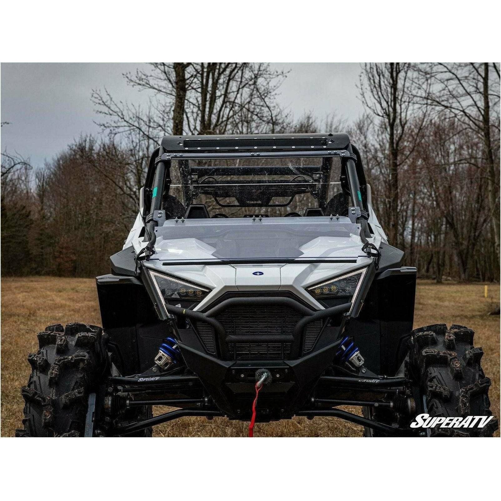 Photo of Polaris RZR Pro XP Scratch Resistant Flip Down Windshield by SuperATV - Premium Windshields for UTVs / Side by Sides