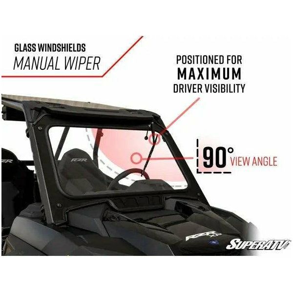 Polaris RZR Pro XP Glass Windshield