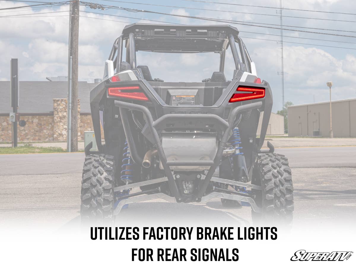 SuperATV Polaris RZR Pro XP Plug-Play Turn Signal Kit