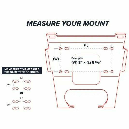 Polaris RZR Pro XP Winch Mounting Plate