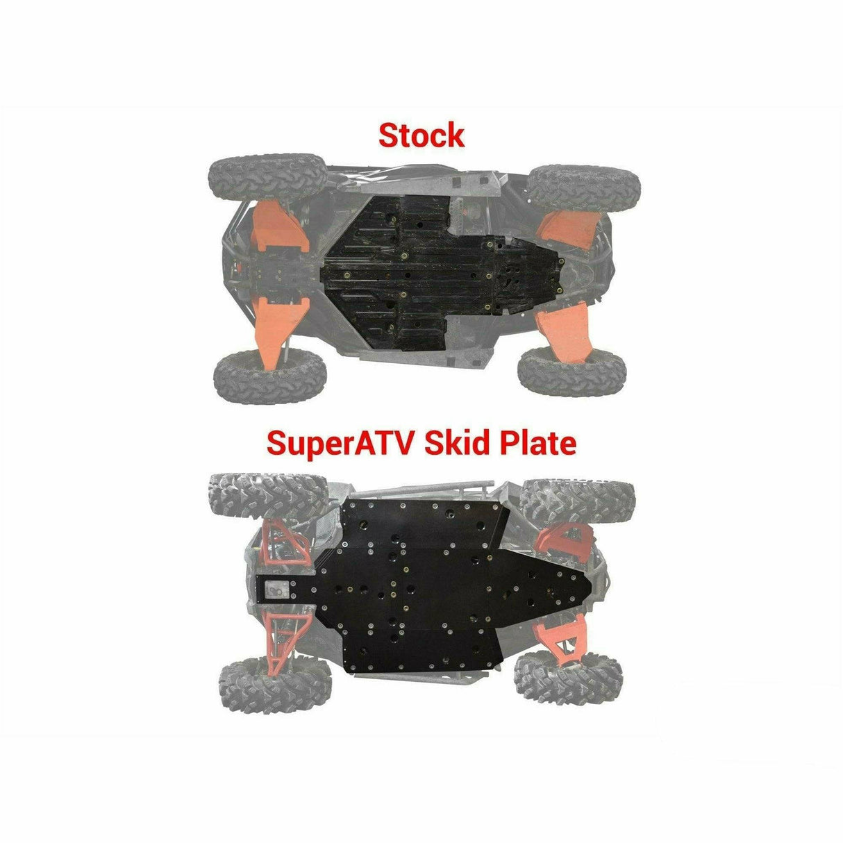 Polaris RZR S 1000 Full Skid Plate