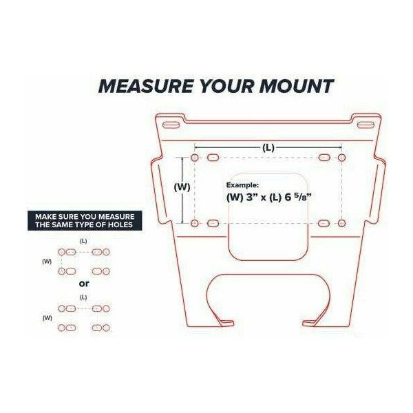 Polaris RZR S 1000 Winch Mounting Plate