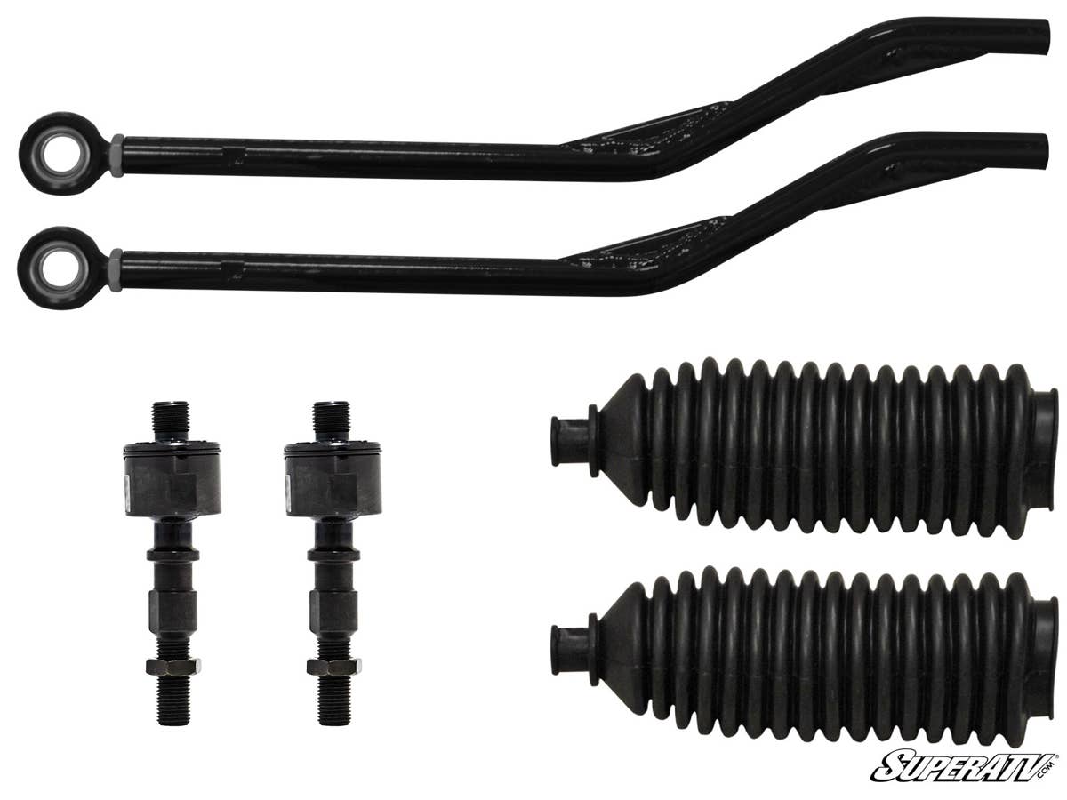 SuperATV Polaris RZR S 900 Z-bend Tie Rod Kit - Replacement For Lift Kits