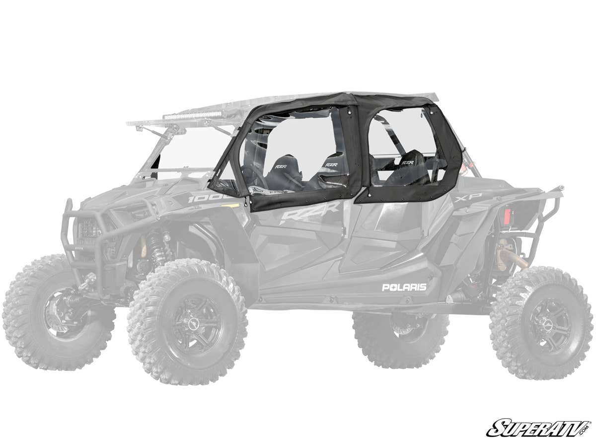 SuperATV Polaris RZR S4 1000 Primal Soft Cab Enclosure Upper Doors