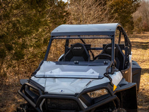 SuperATV Polaris RZR Trail 900 Scratch Resistant Flip Down Windshield