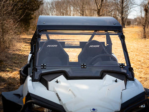 SuperATV Polaris RZR Trail 900 Scratch Resistant Flip Down Windshield