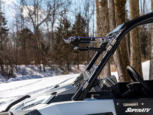 SuperATV Polaris RZR Trail 900 Scratch Resistant Flip Windshield