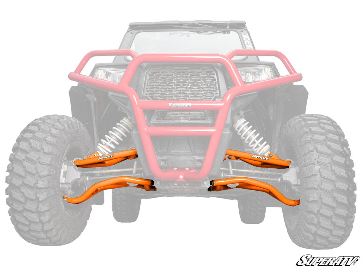 SuperATV Polaris RZR Trail S 900 High Clearance 1.5” Forward Offset A-Arms