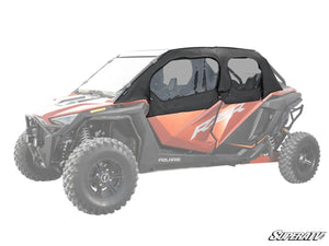 SuperATV Polaris RZR Turbo R 4 Primal Soft Cab Enclosure Upper Doors