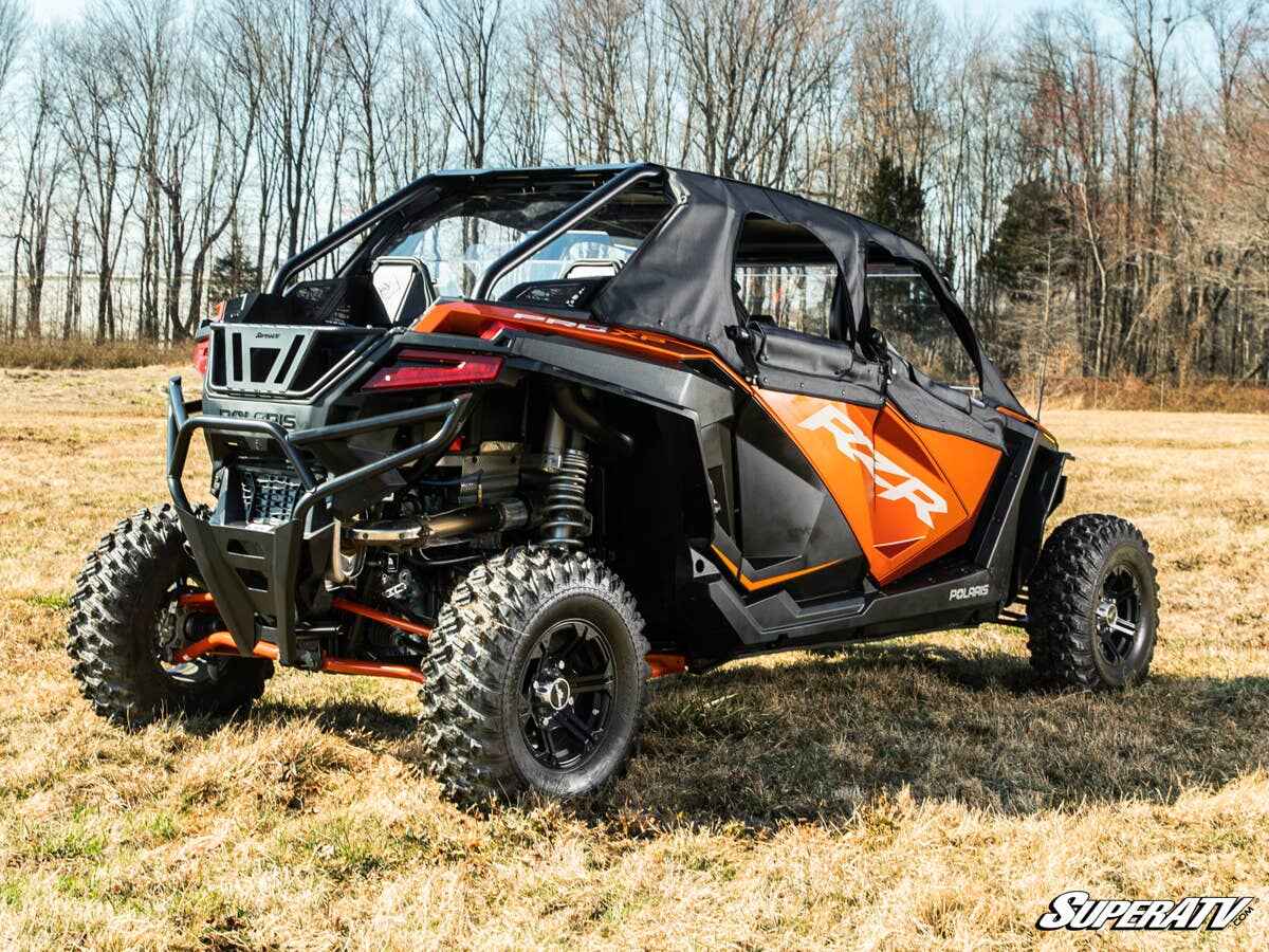 SuperATV Polaris RZR Turbo R 4 Primal Soft Cab Enclosure Upper Doors