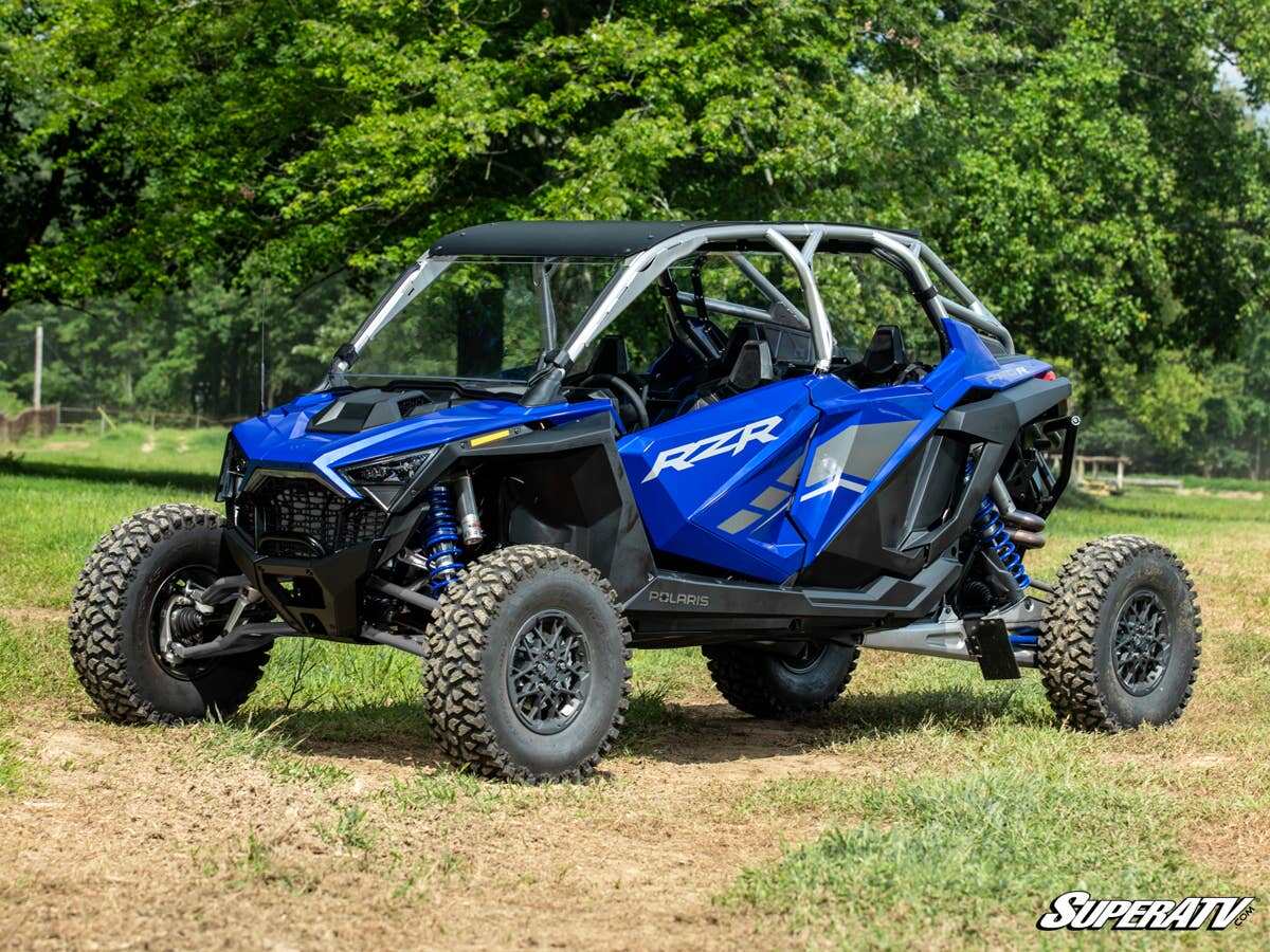 SuperATV Polaris RZR Turbo R Atlas Pro 1.5” Forward Offset A-Arms