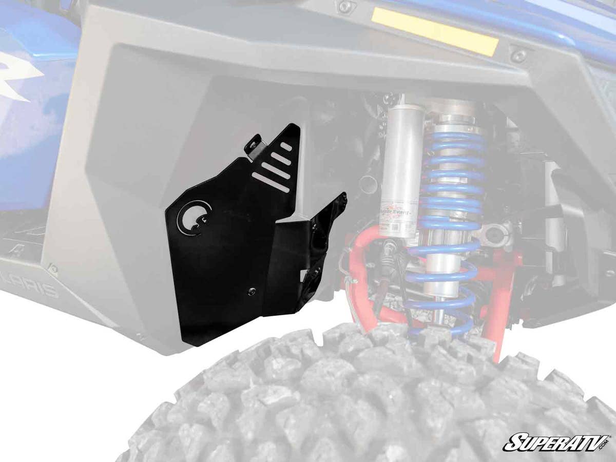 SuperATV Polaris RZR Turbo R Inner Fender Guards