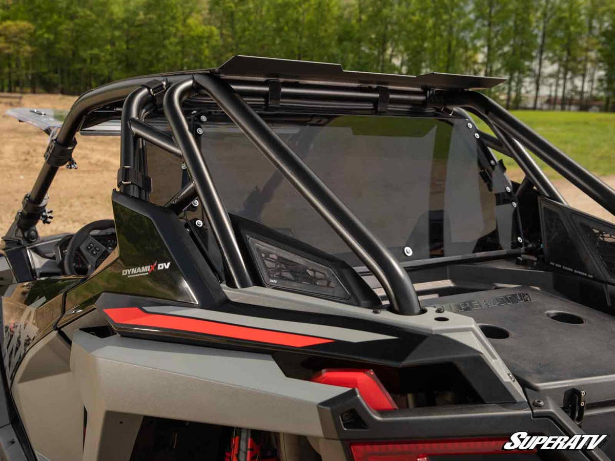 SuperATV Polaris RZR Turbo R Rear Windshield