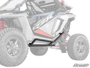 SuperATV Polaris RZR Turbo R Rock Slider Nerf Bars